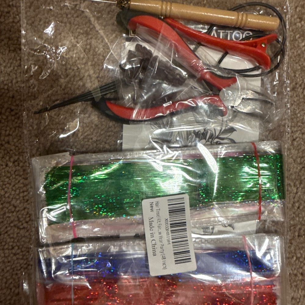 Hair tinsel kit